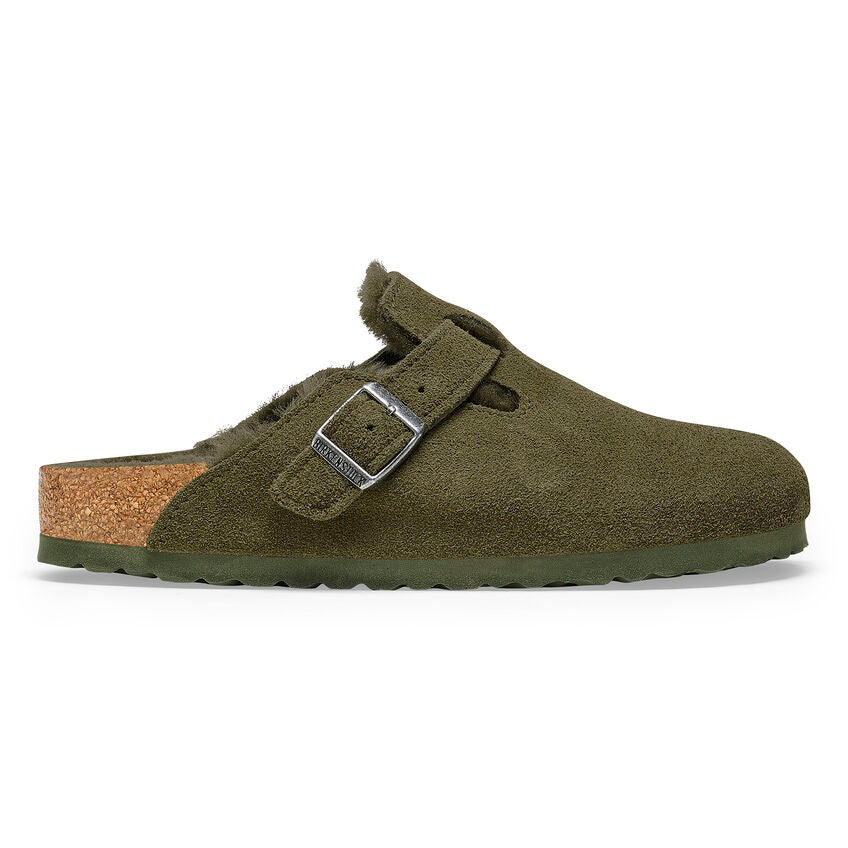 Women's Boston Shearling in Thyme