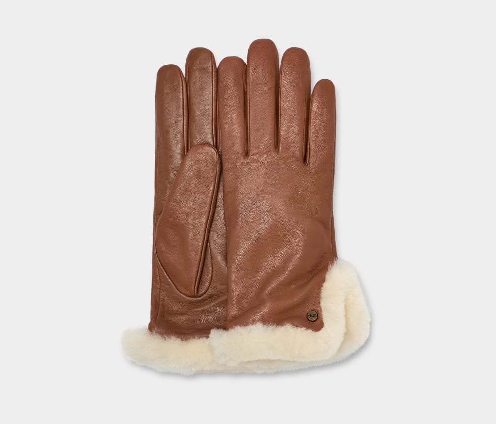 Women's Leather Sheepskin Vent Glove