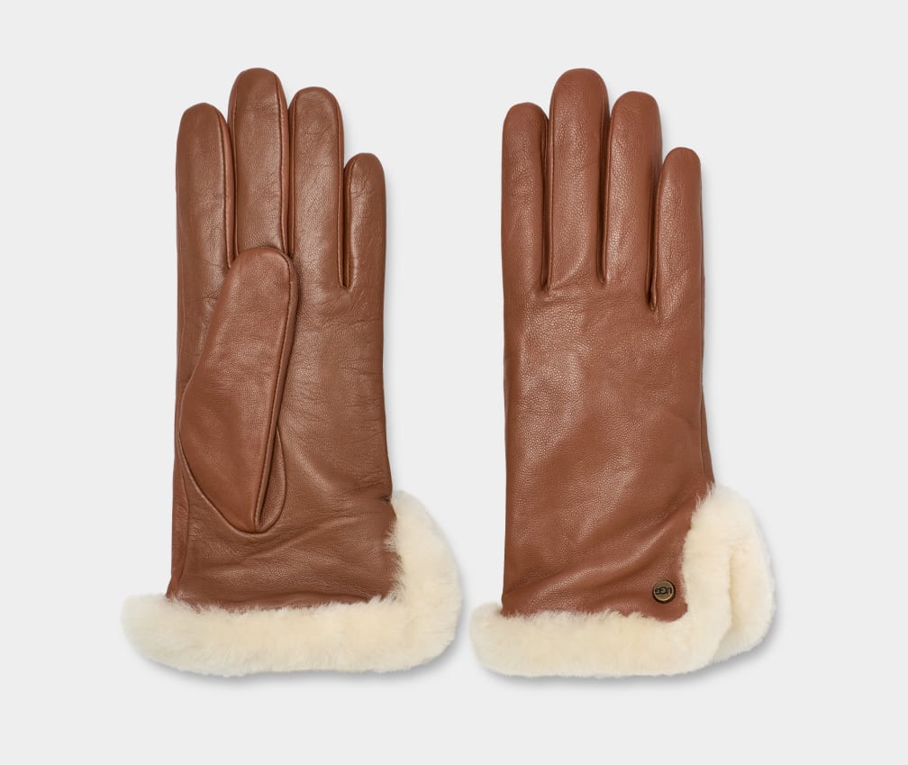 Women's Leather Sheepskin Vent Glove