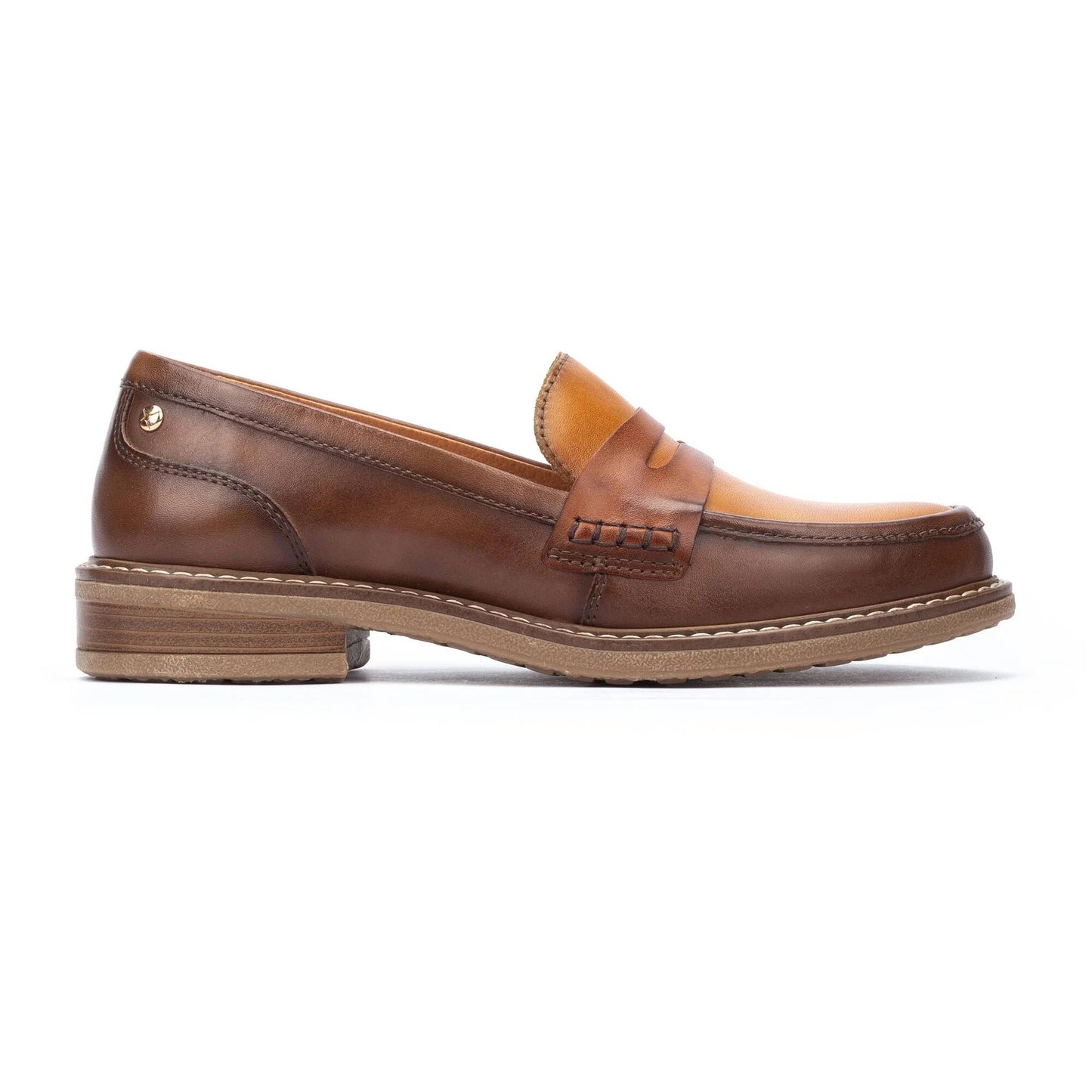 Women's Aldaya Leather Loafer Topo
