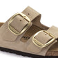 Women's Arizona Big Buckle Sandcastle Nubuck Leather