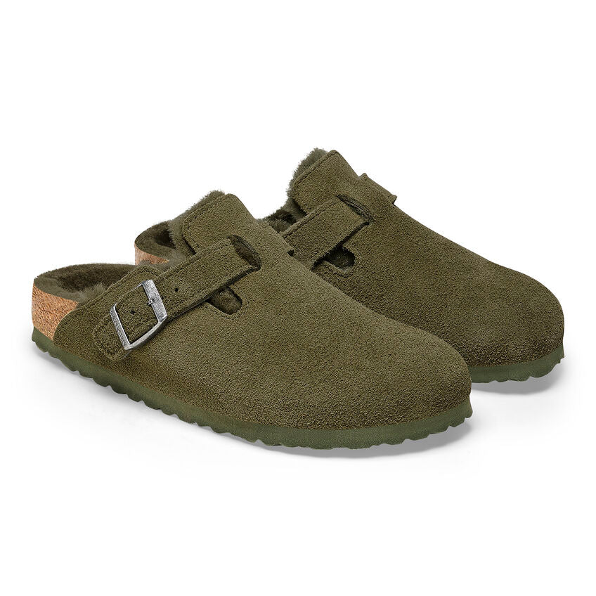 Women's Boston Shearling in Thyme