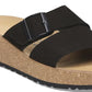 Women's Almina Black Nubuck Leather