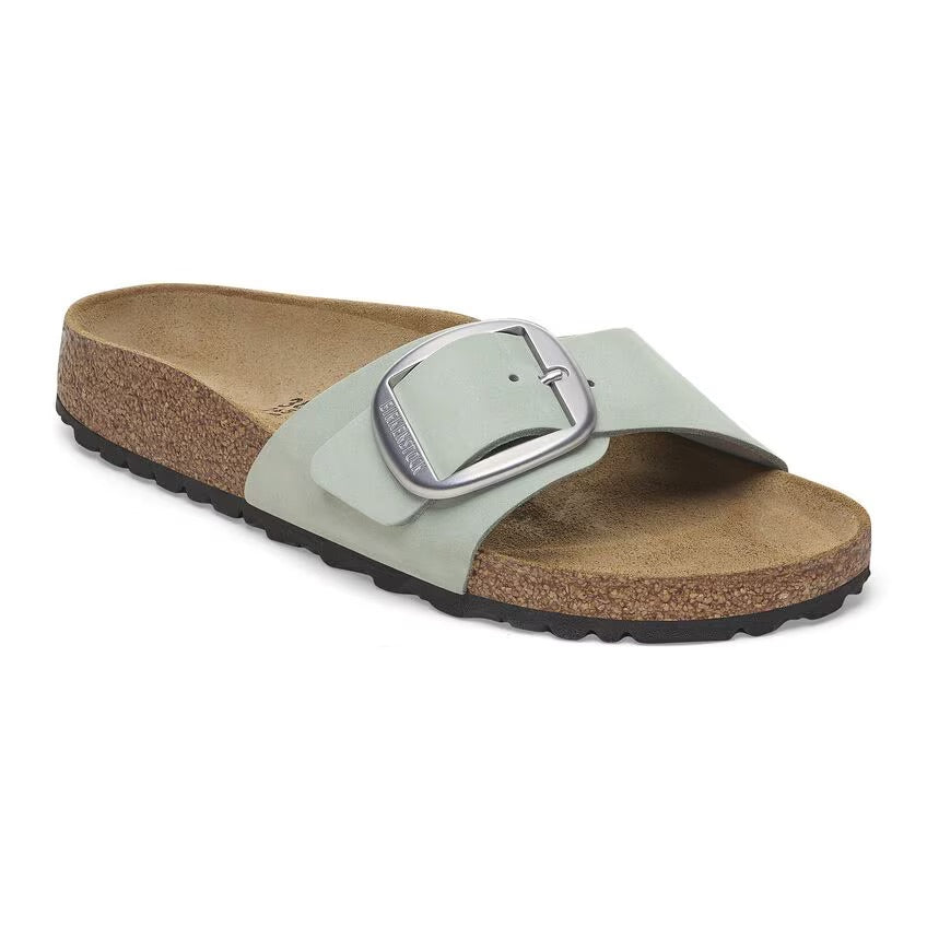 Women's Madrid Big Buckle Pure Sage Nubuck Leather