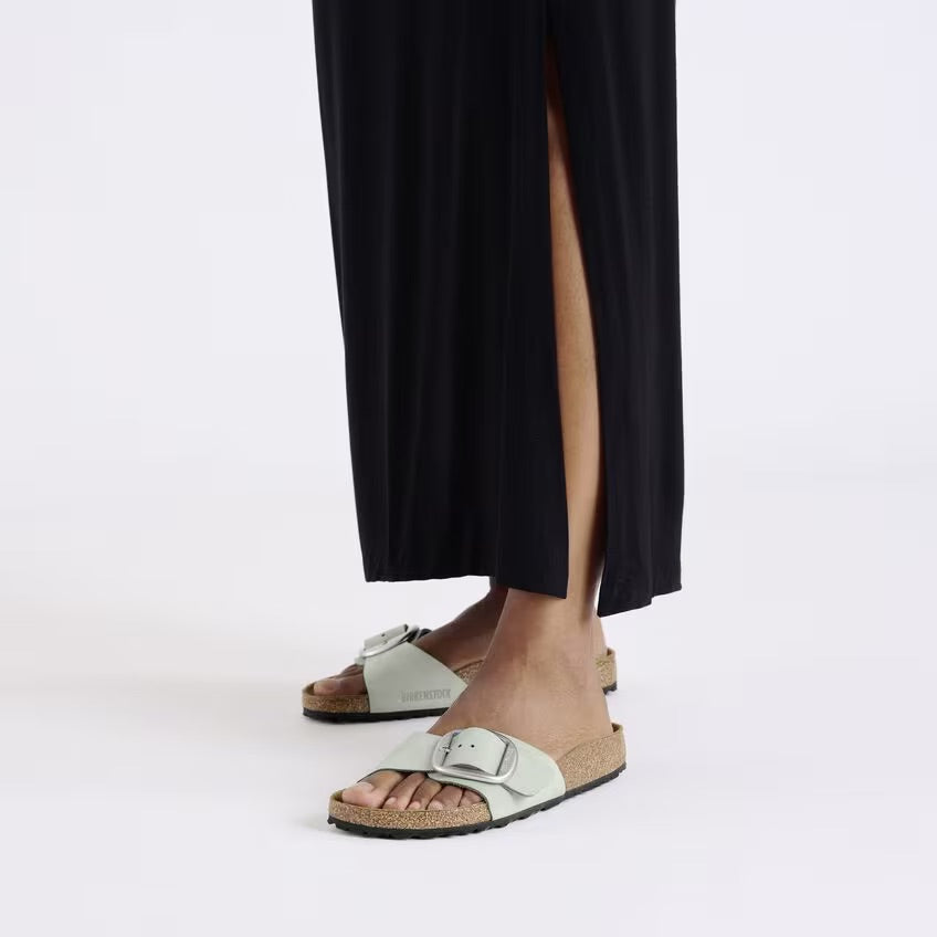 Women's Madrid Big Buckle Pure Sage Nubuck Leather