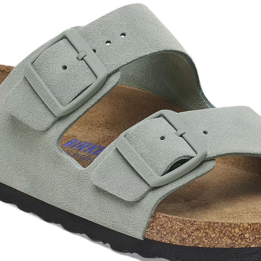 Women's Arizona Soft FootBed Pure Sage Suede