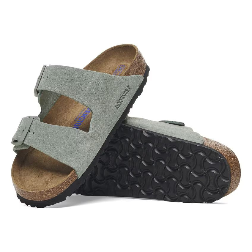 Women's Arizona Soft FootBed Pure Sage Suede