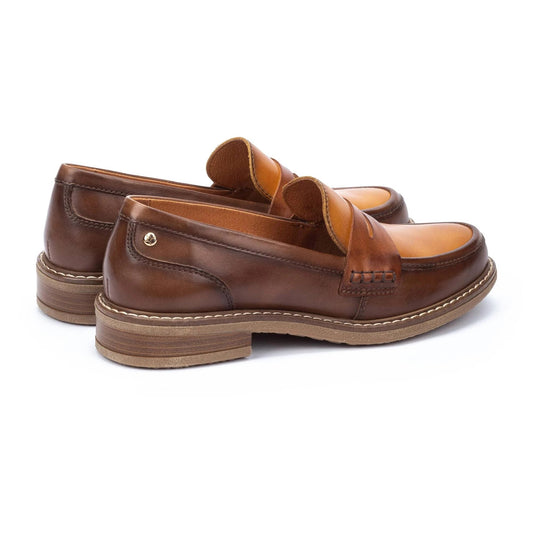 Women's Aldaya Leather Loafer Topo