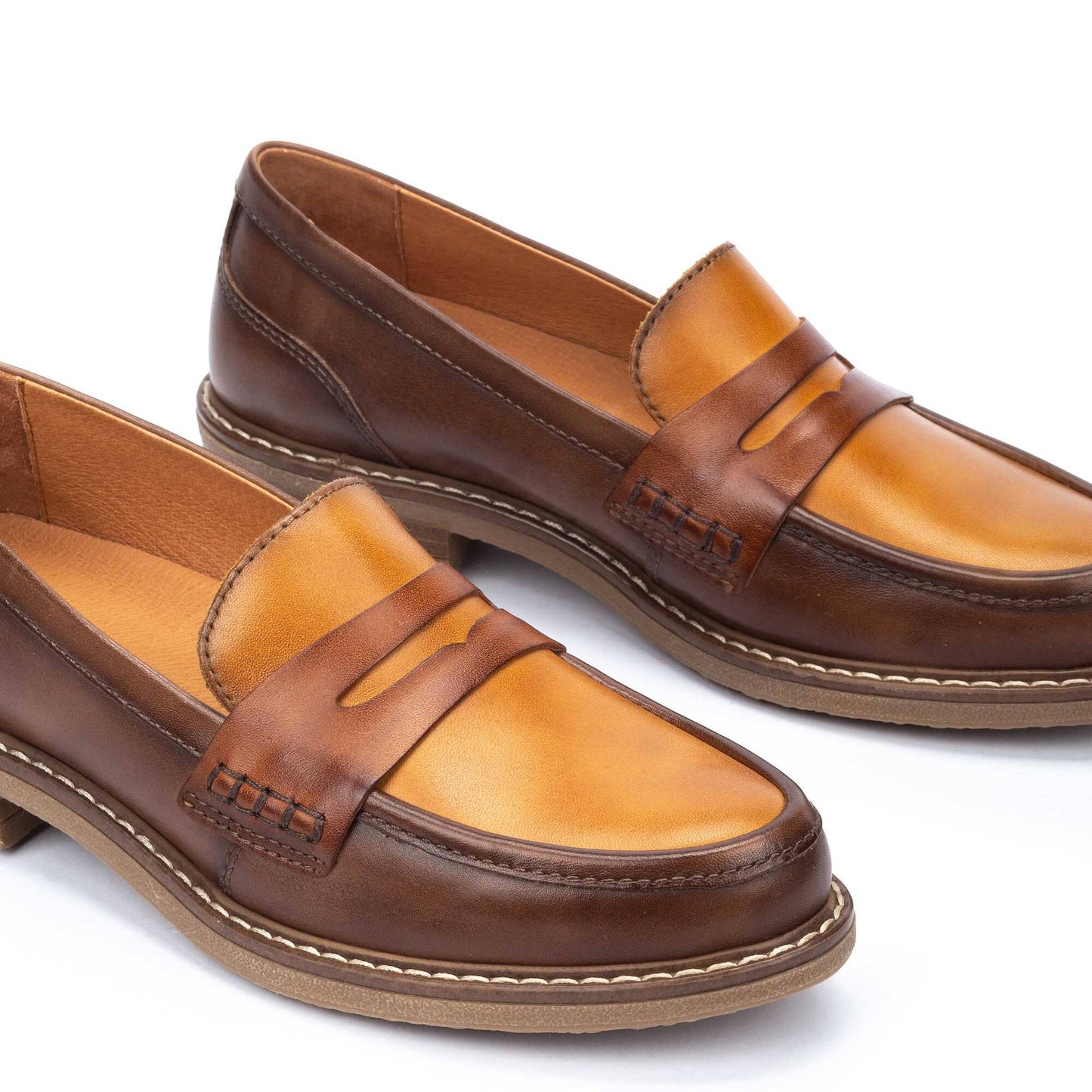 Women's Aldaya Leather Loafer Topo