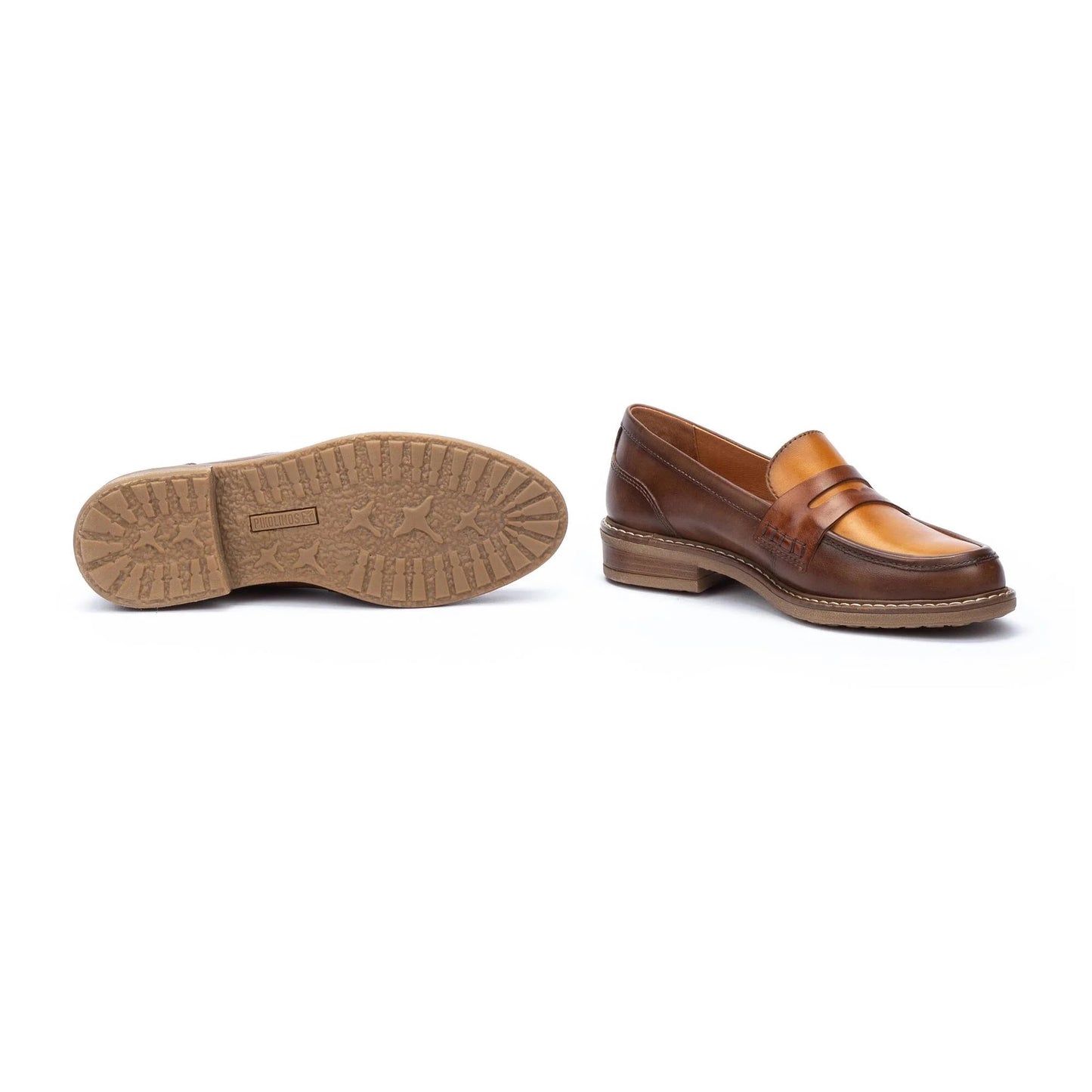 Women's Aldaya Leather Loafer Topo