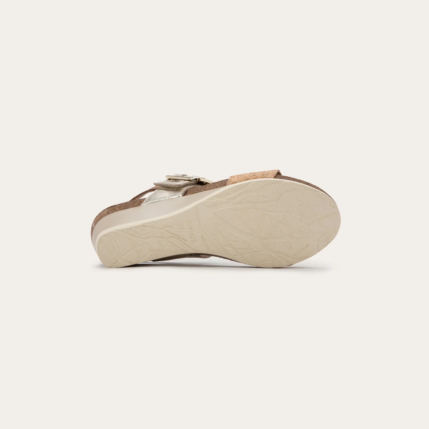 Women's Dynasty Wedge Sandal Latte Brown/Cork/Radiant Gold