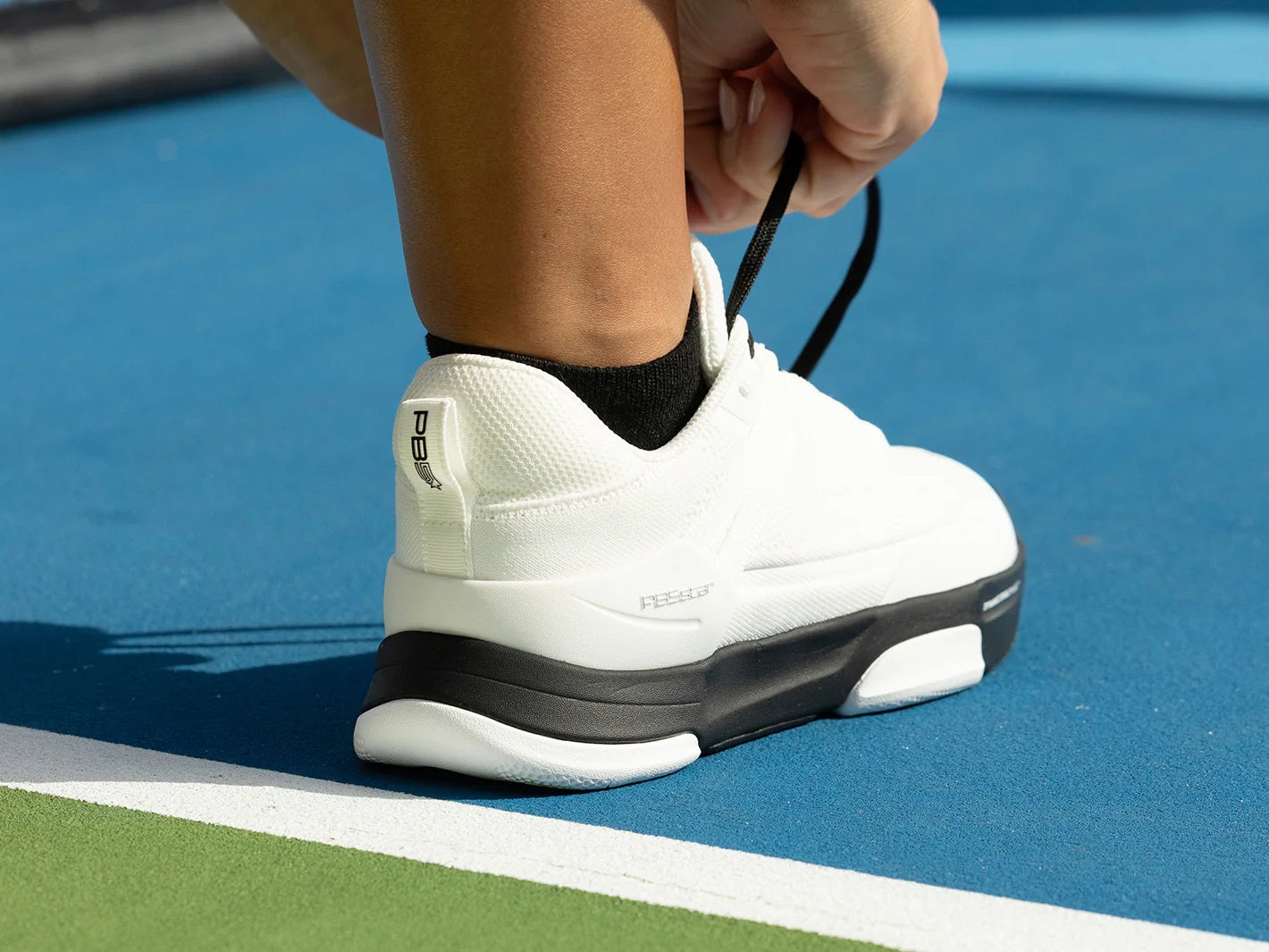 Women's PB5Star Court 2 Pickleball Shoe White/Black