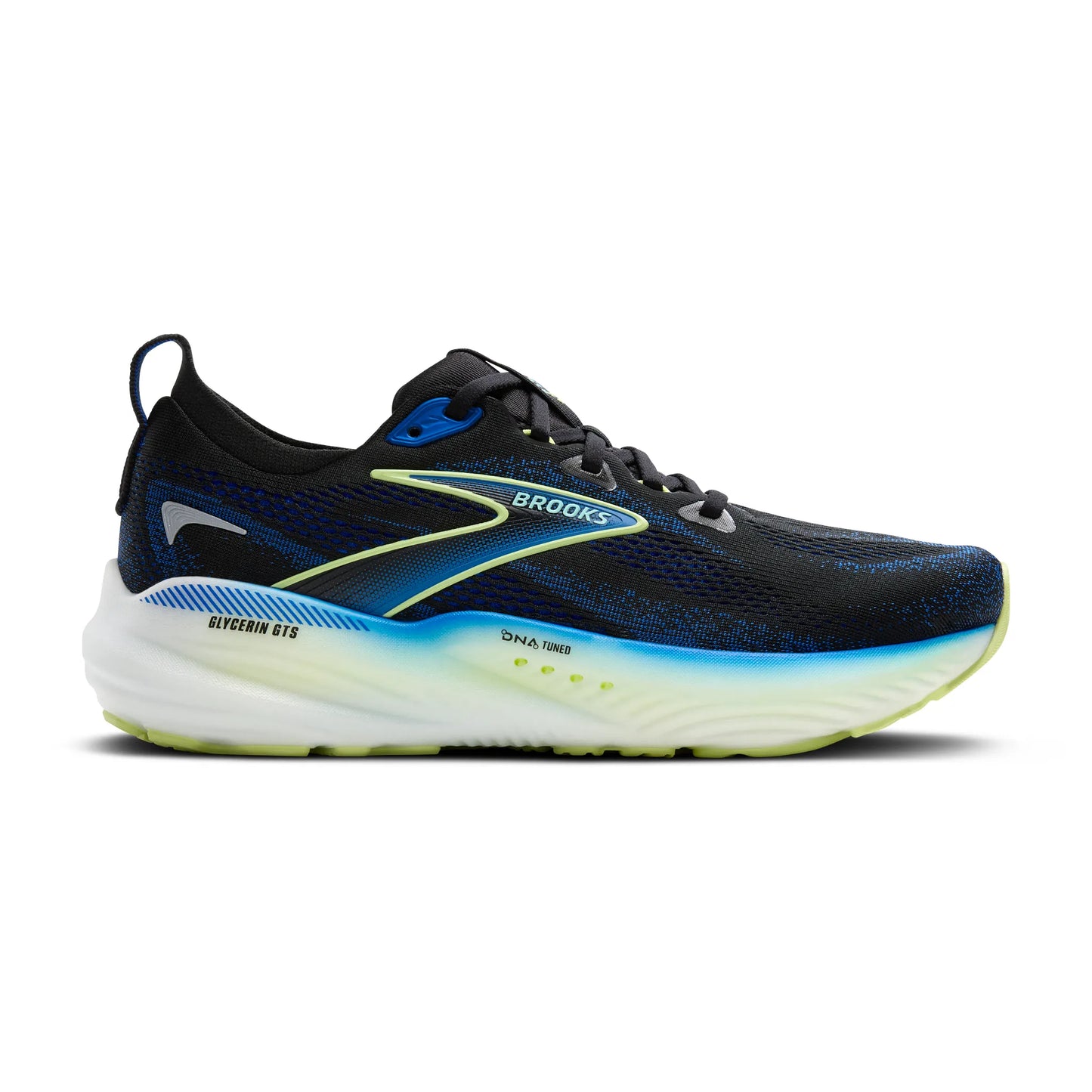 Men's Glycerin GTS 22 Black/Cobalt/Neo Yellow