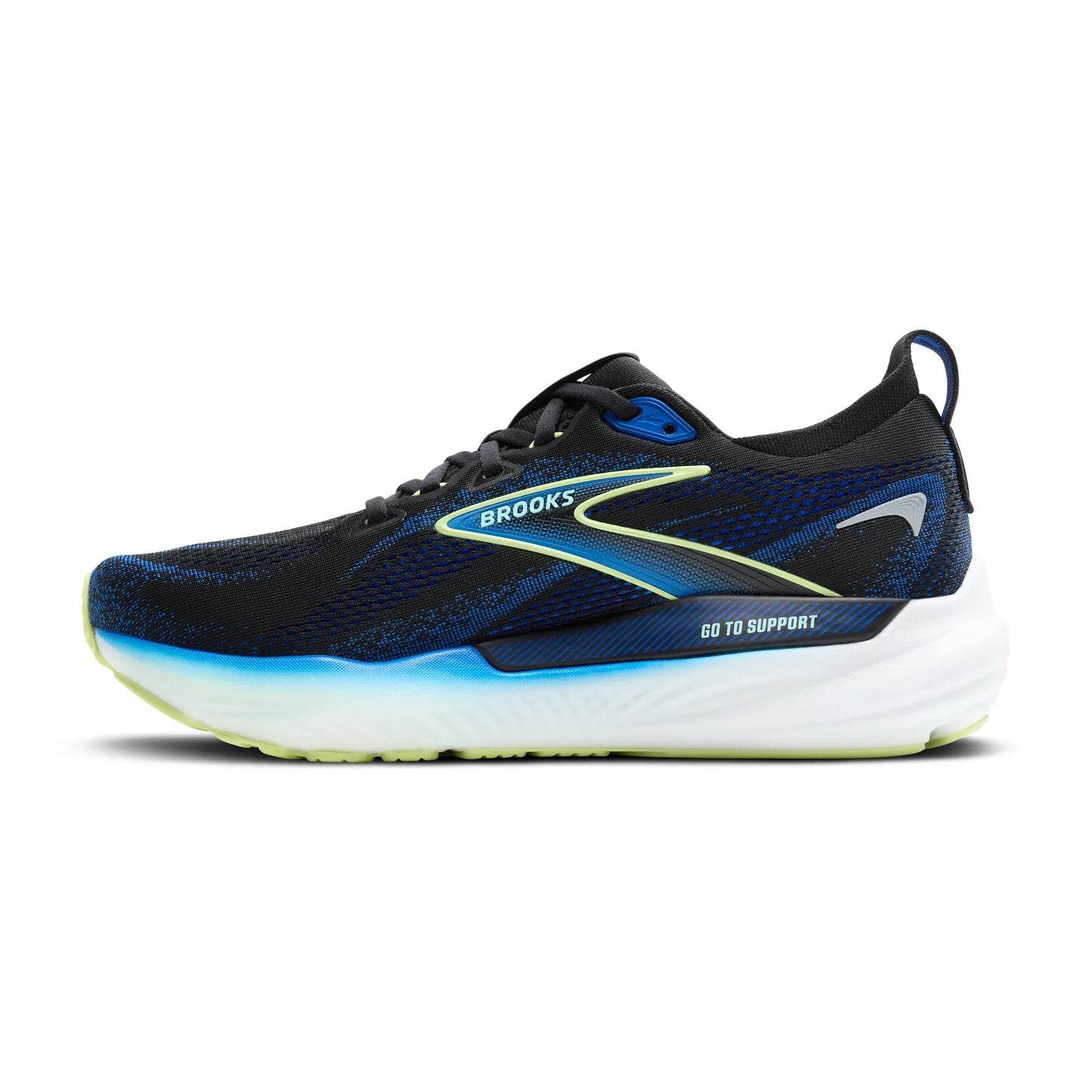 Men's Glycerin GTS 22 Black/Cobalt/Neo Yellow