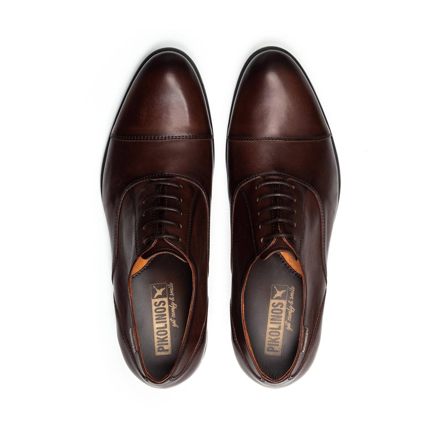 Bristol Leather Cap Toe Dress Shoes