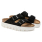 Women's Arizona Chunky Black Suede