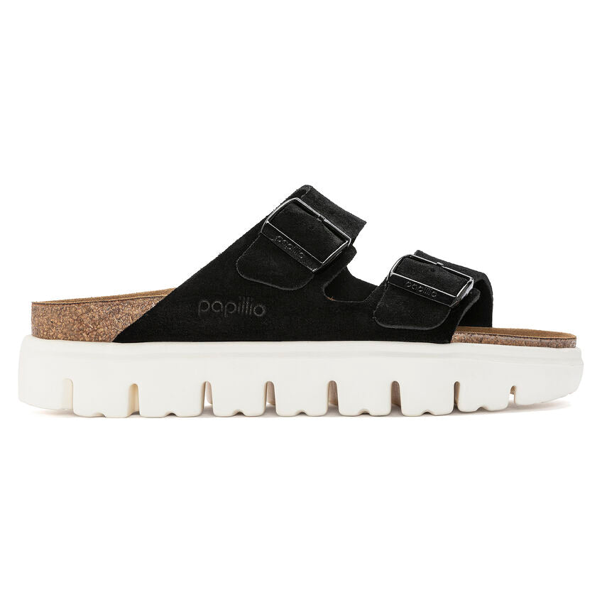 Women's Arizona Chunky Black Suede