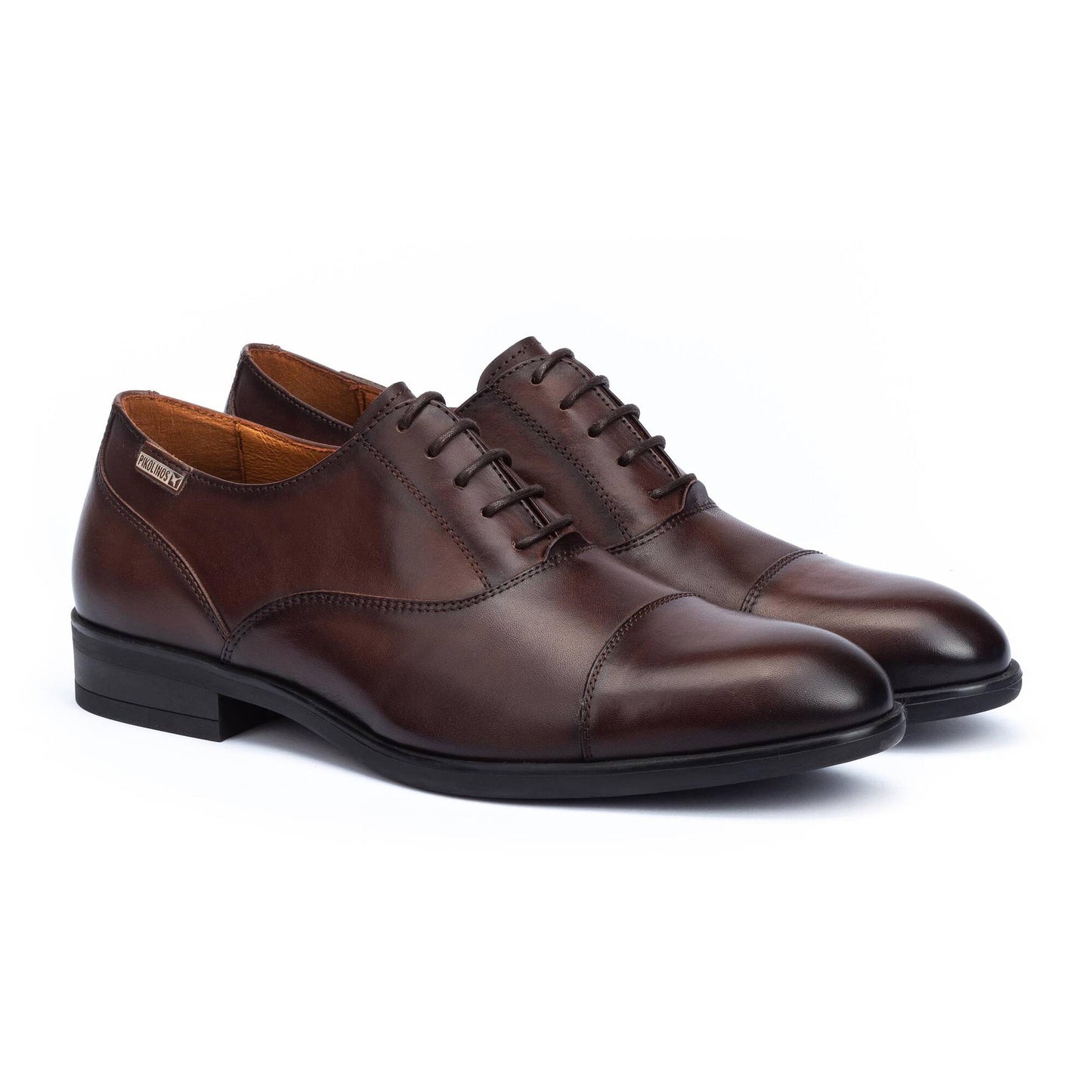 Bristol Leather Cap Toe Dress Shoes