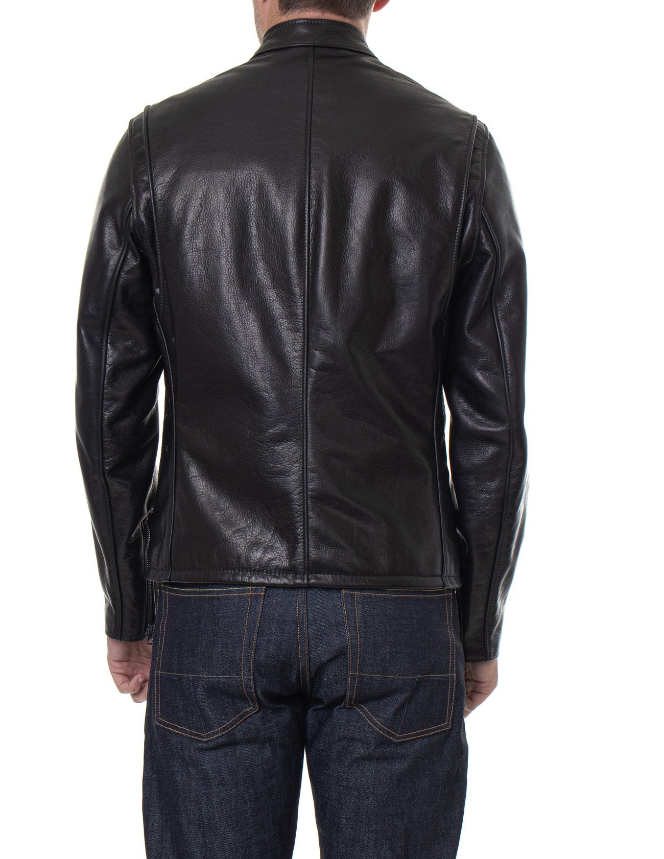 Schott NYC 530 Cafe Racer Leather Jacket