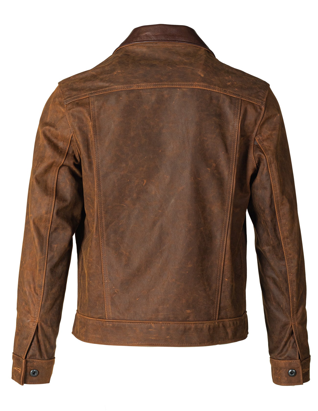 538 - Nubuck Cowhide Mechanic's Jacket