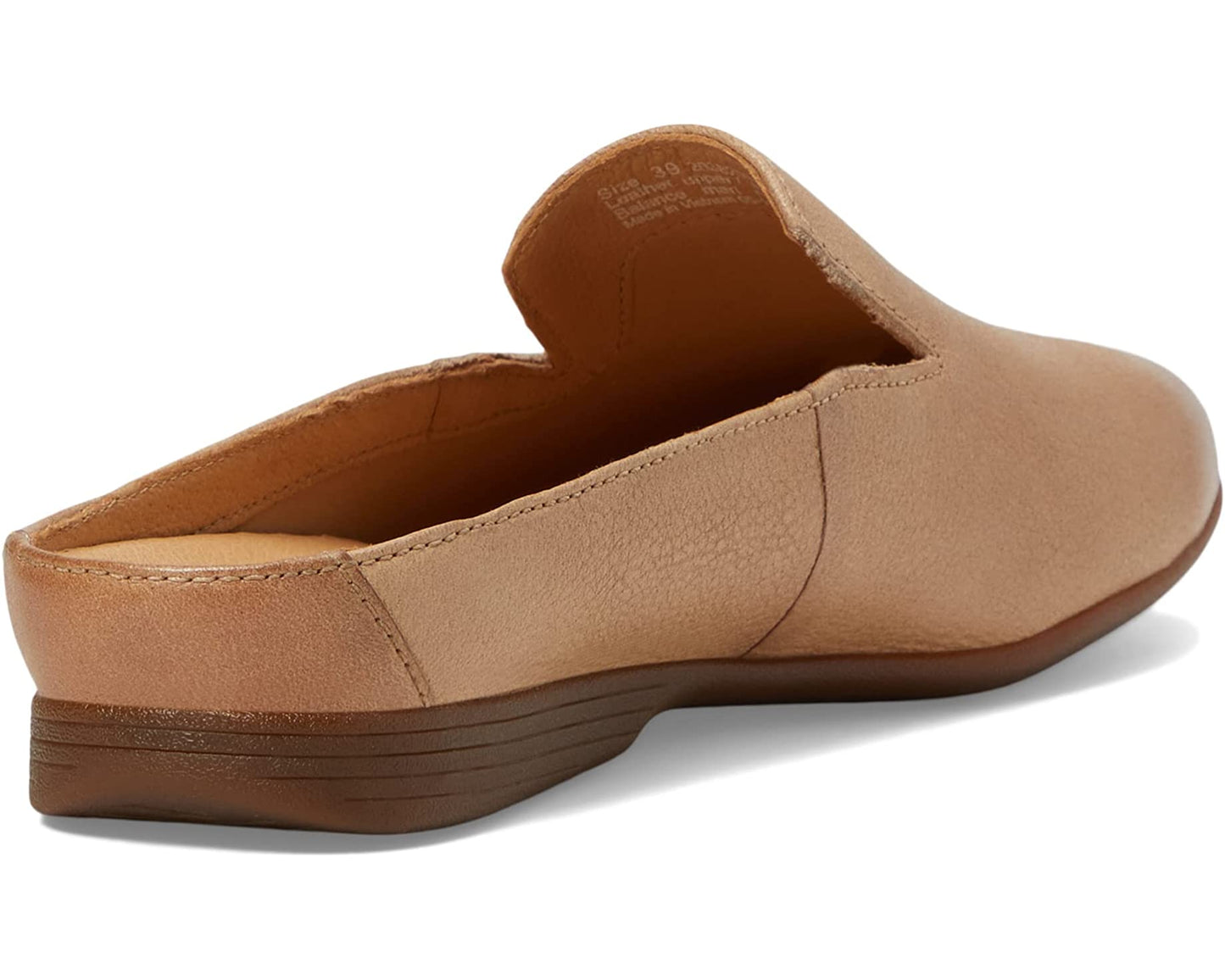 Lexie Milled Leather Mule