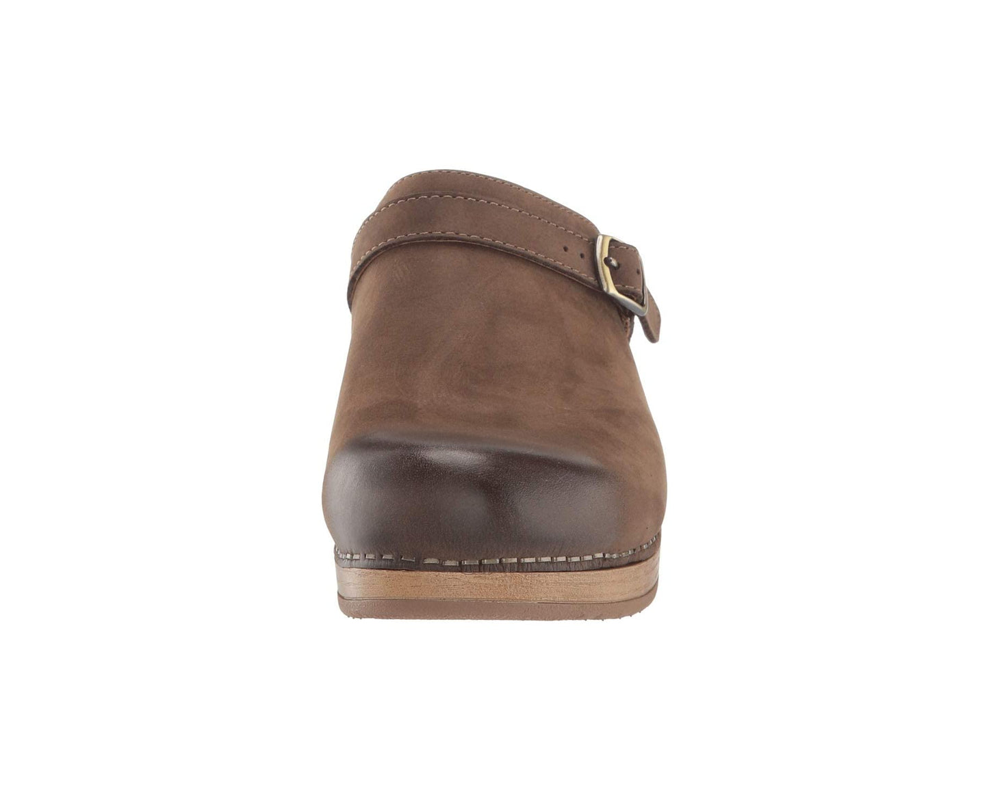 Berry Leather Mule