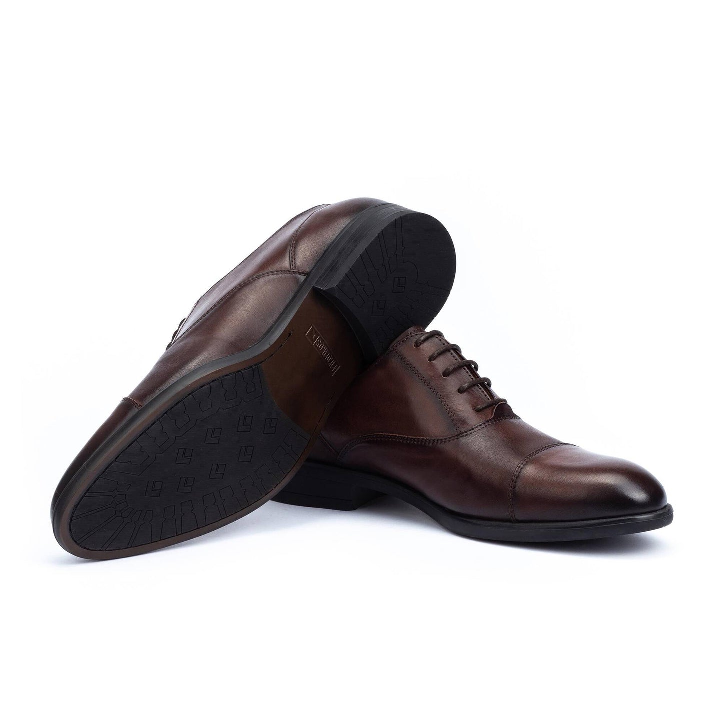 Bristol Leather Cap Toe Dress Shoes