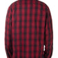 Schott NYC Plaid Wool Blend Faux Sherpa Lined CPO Shirt