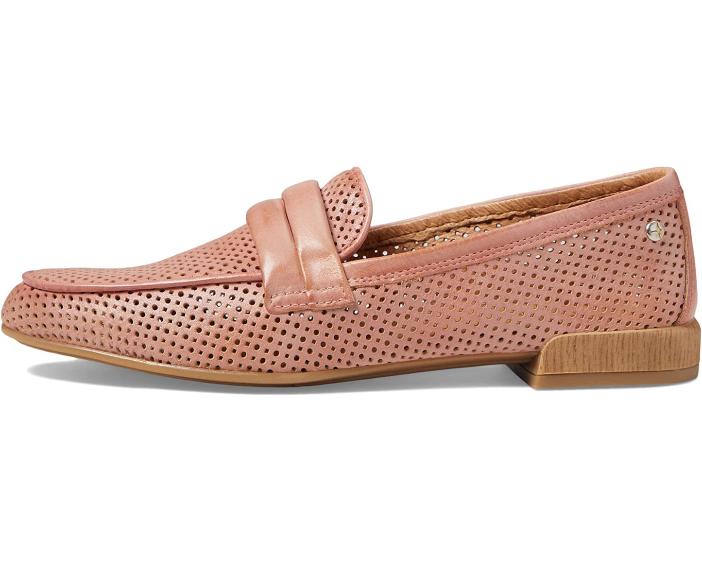 Almeria Perforated Leather Loafers