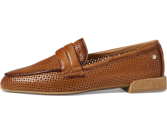 Almeria Perforated Leather Loafers
