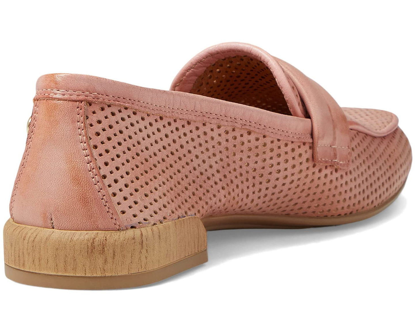 Almeria Perforated Leather Loafers