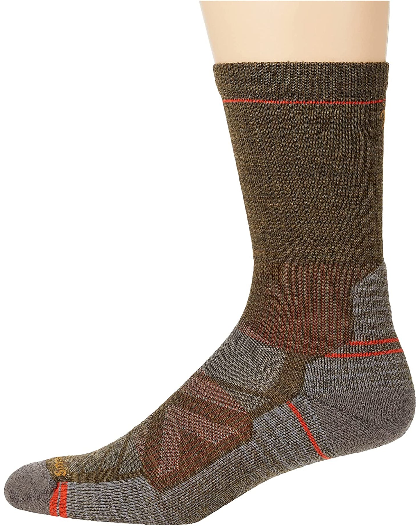 Hike Light Cushion Crew Military Olive