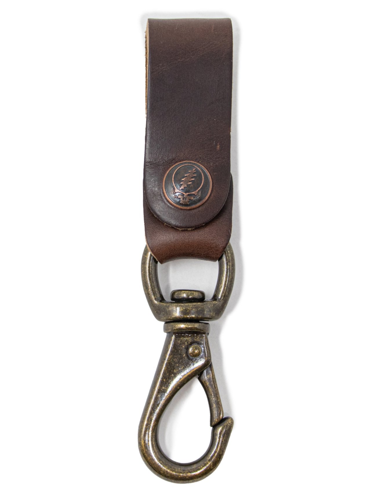 Schott NYC x Grateful Dead Leather Keychain