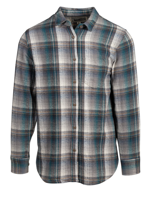 Schott NYC Women's Cotton Flannel Plaid Shirt