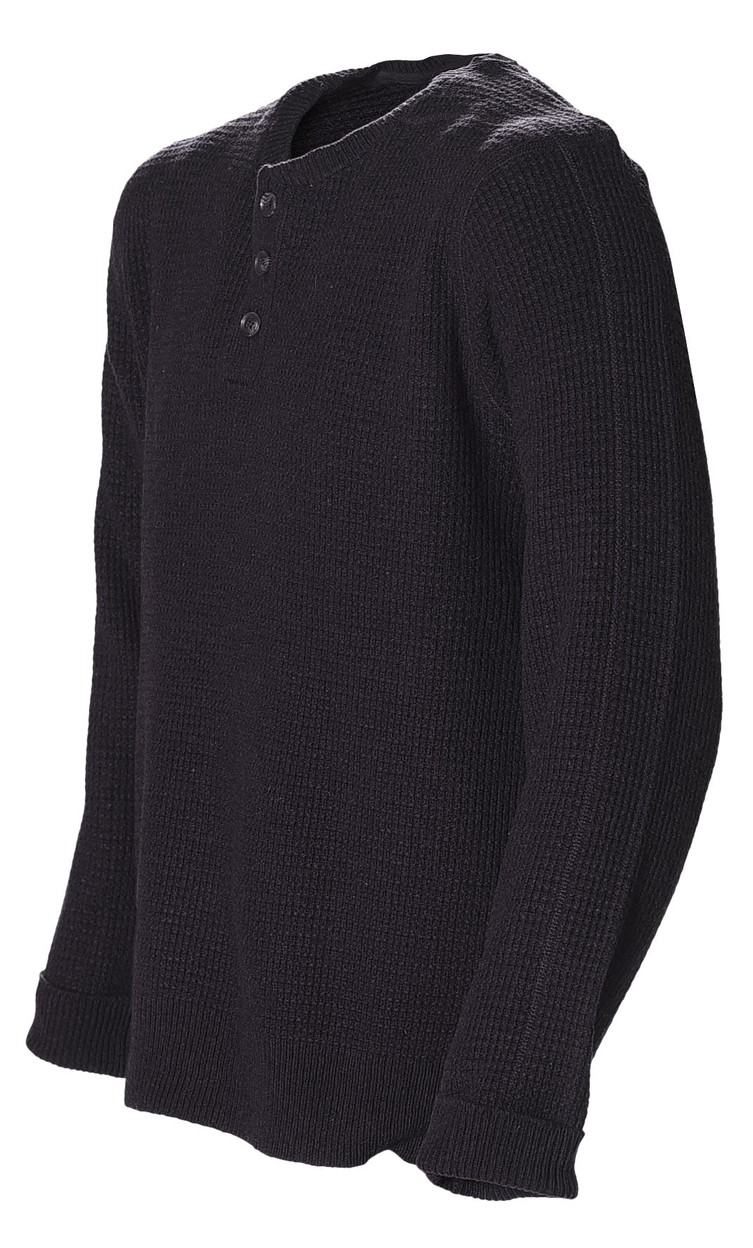 Schott NYC Button Henley Sweater